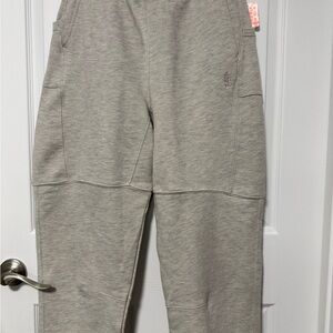 FP Movement by Free People Top Score Barrel Pants Gray Sweatpants